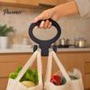 Supermarket Shopping Gadget 3D Printed Grocery Bag Carrier Holder Handle for Plastic Hand Saver Bags Bags, Heavy Duty with Ergonomic Grip And