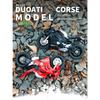 1/12 Ducati Panigale V4S Alloy Racing Cross-country Motorcycle Model Simulation Toy Street Motorcycle Model Collection Kids Gift