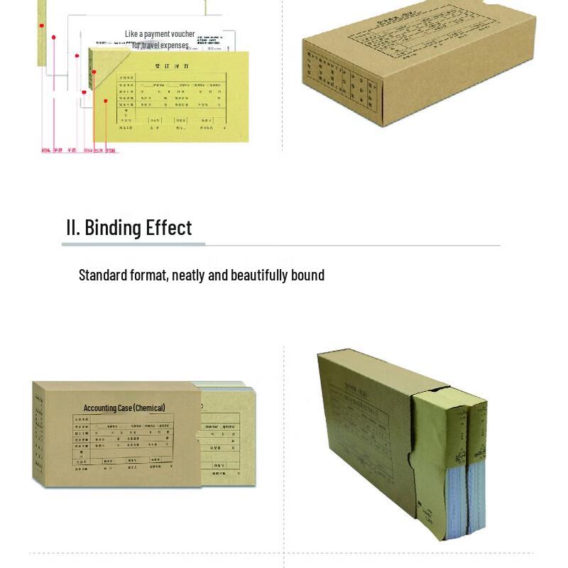 SIMAA A4 Accounting Voucher Box