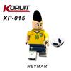 Building Block Toys World Cup Soccer Captain Plastic Assembled Building Blocks Minifigures Toy