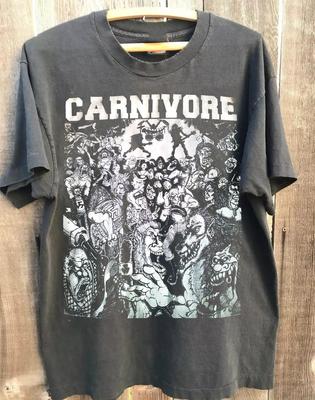 CARNIVORE Band Geschenk Für Fans S bis 5XL Anthrazit Stil T-Shirt MD1175 Unisex T-Shirt
