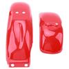 Motorcycle Fender High Gloss Red Front Rear Mud Guard Protector Fit For Z50 Z50A Z50J Z110 Z125 Bikes 8in Or 10in Wheels