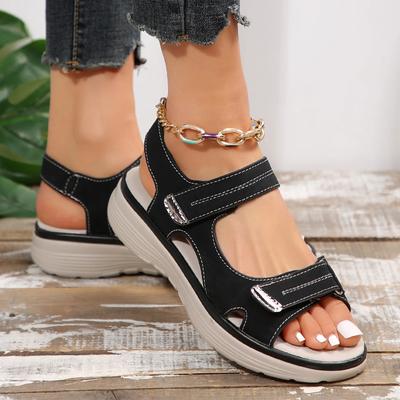 2024 Women Summer Wedges Sandals Non-slip Beach Open Toe Leisure Platform Sandals Plus Size 43 Sport Style Shoes Sandalias Mujer
