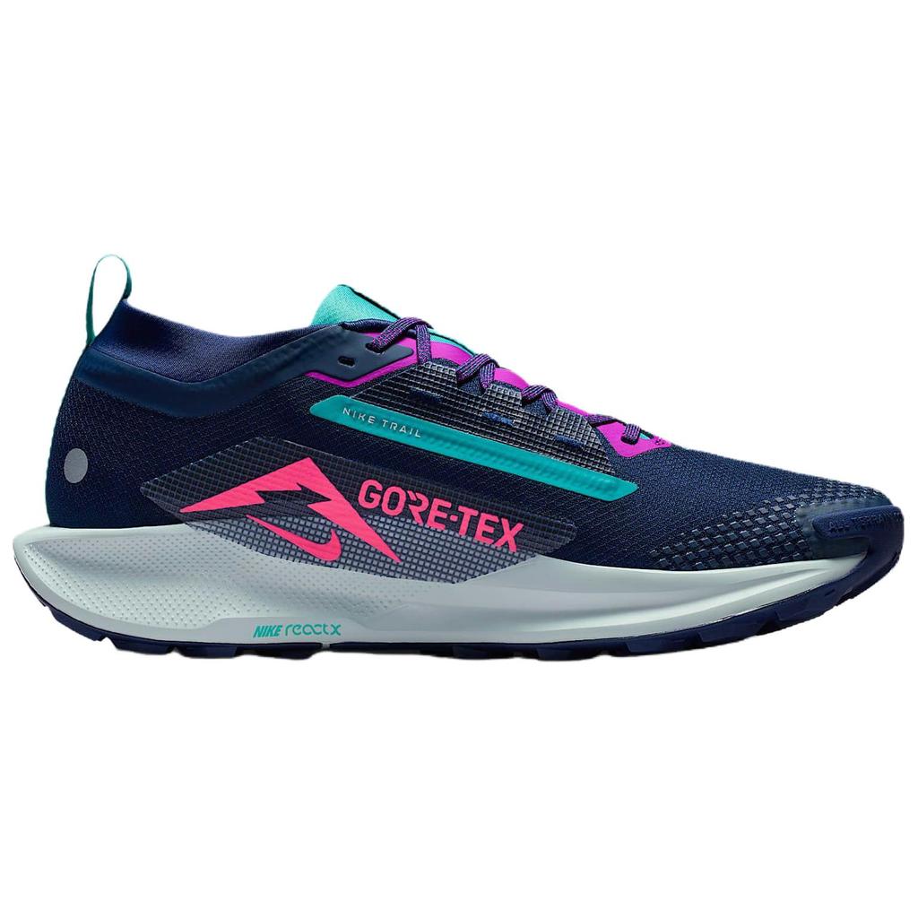 Nike Pegasus Trail 5 GORE-TEX Midnight Navy Hyper Pink Męskie Buty Sportowe Niebieski Żywy Fioletowy Lodowy Niebieski FQ0908-403