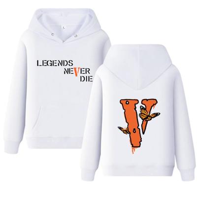 Huvtröjor Sweatshirts Unisex Mode Bokstav Herr Dam Lös Långärmad Fjärilshuvtröja