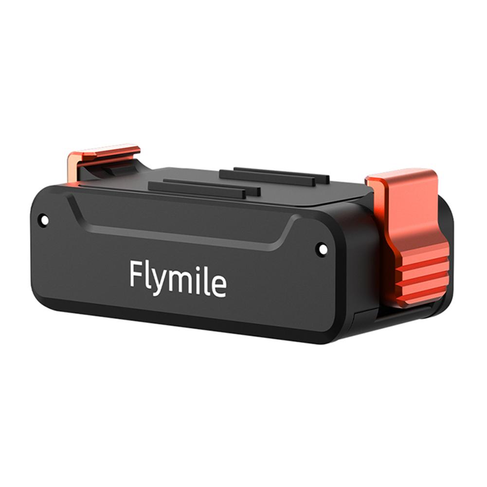 

For DJI ACTION 4/5 Pro Magnetic Quick-Release Base Anti-Slip 1/4 Folding Adapter Metal Base Sports Camera Magnetic Base чёрный