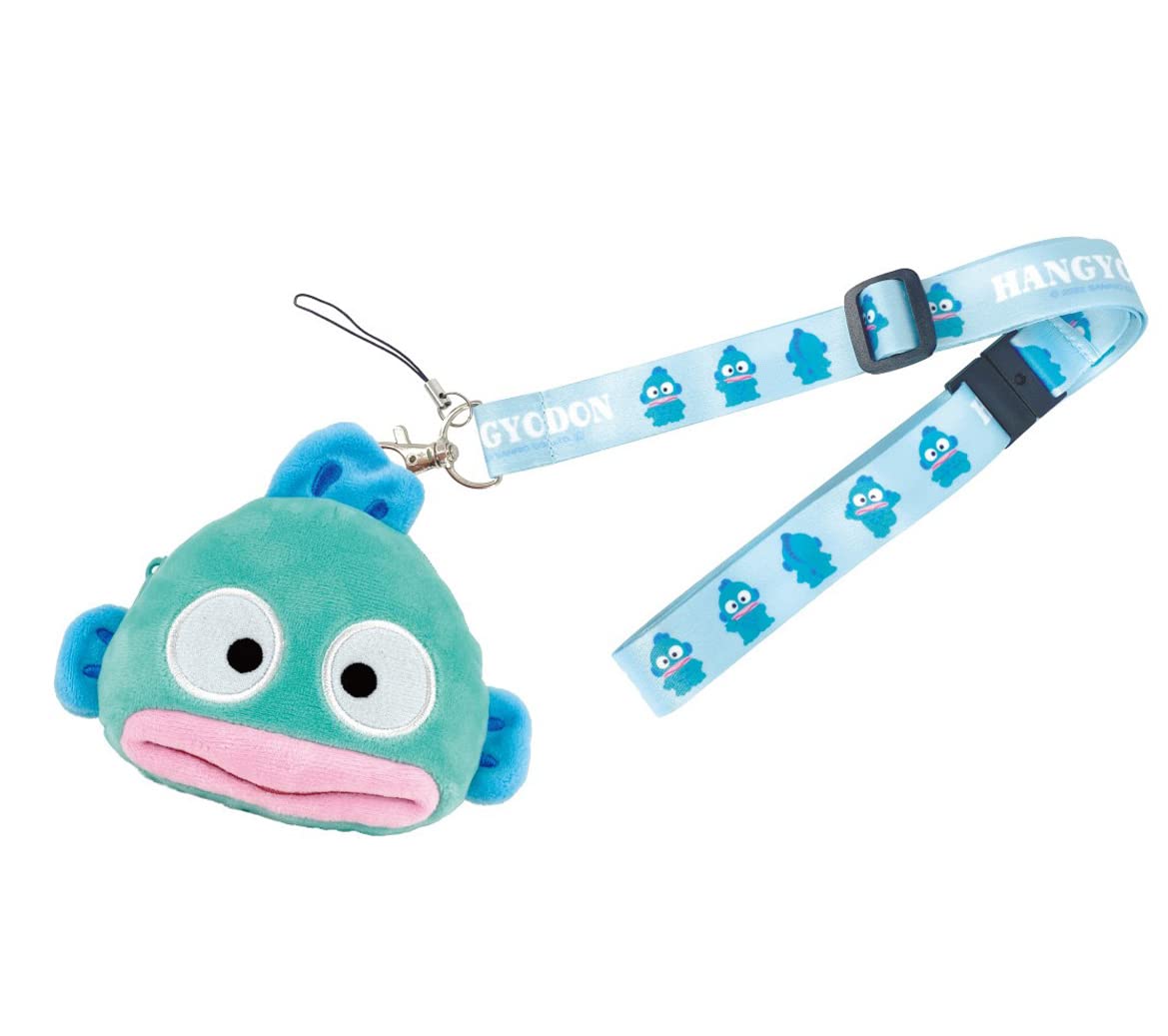 

Персонажи Sanrio [Hangyodon] Мягкая игрушка-сумка с шейным ремешком Зеленый HG 001 GRN