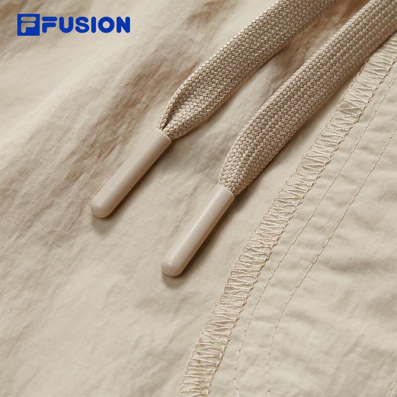 FILA FUSION Sketch Dog Collaboration Men's Loose Woven Shorts