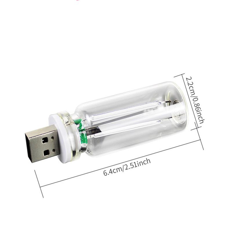 1Pc Touch Car Retro Bottle LED Ambient Light,White/Yellow/Red/Blue/Apple/Ink/Green USB Night Light,For Bedrooms/Study Rooms/Cars