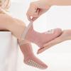 Cute Cartoon Baby Long Socks Rubber Bottom Anti-slip Children Floor Sock Spring Autumn Infant Cotton Socks 0-5Year Kids Footwear