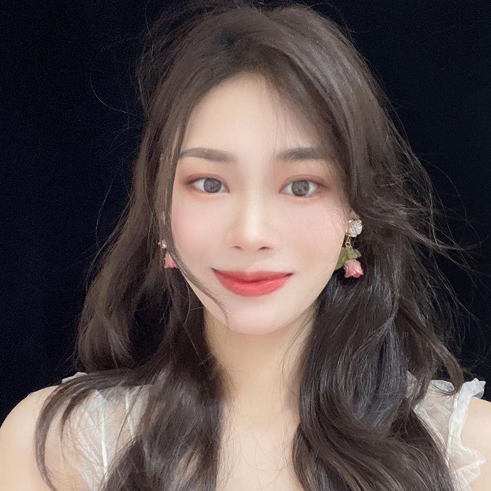 

Pendent For Girls Rose Flower Drop Earrings Korean Dangle Earrings Women Stud Earrings Ear Jewelry