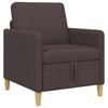 Storage Sofa In Dark Brown 72 X 78 X 87 Cm Polyester