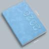 A5 2026 Agenda Book Textured PU Calendar Book Planner Reminder English Version Planner Notebook Daily Planner To Do List