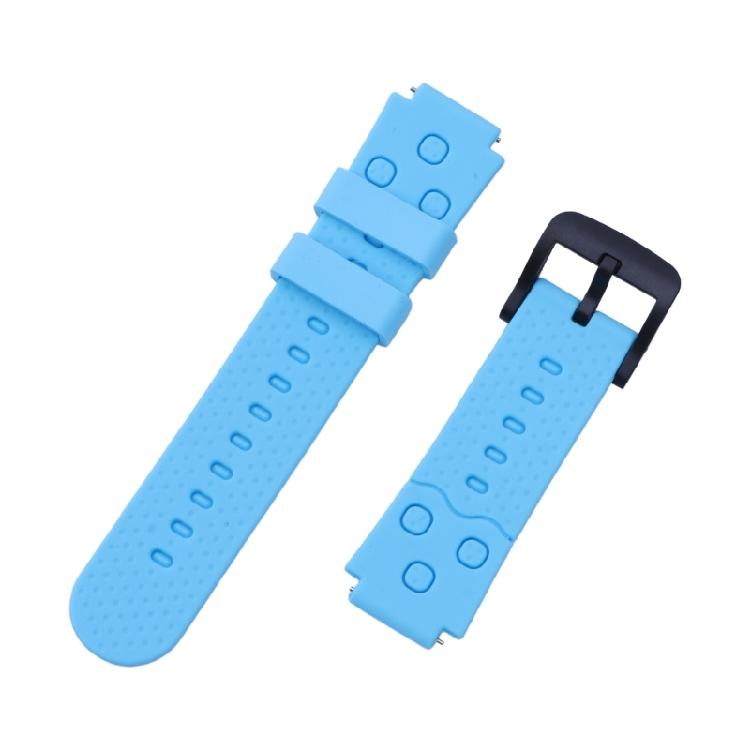 Silicone Watchband 16mm Watch Bracelets Wear Resistant Watch Straps Scratchproof