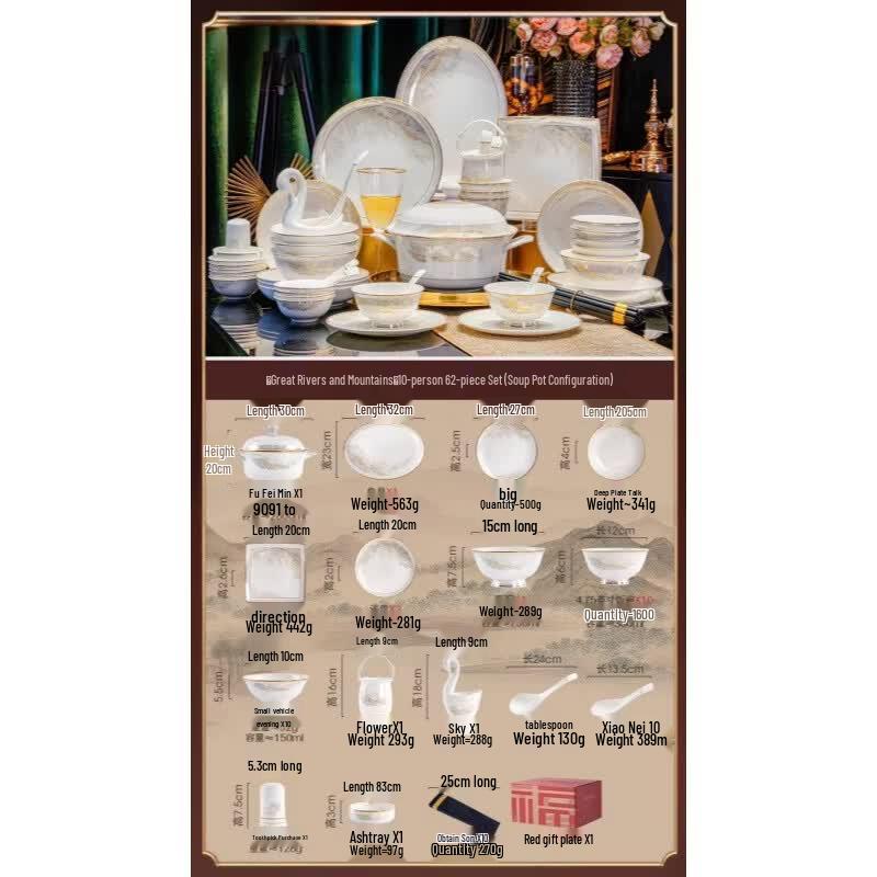Ceramic Dinnerware Set