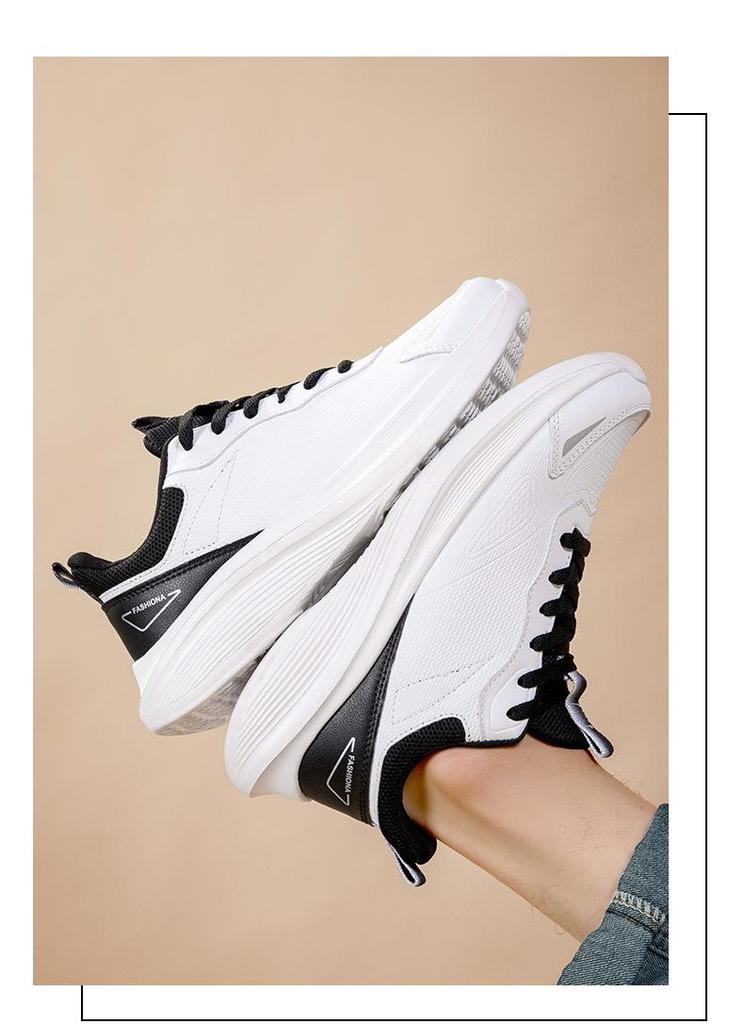 Hochwertige Herren Leder Freizeitschuhe zum Laufen für Herbst und Winter