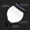 Outdoor Solar Spherical Acrylic Pillar Light