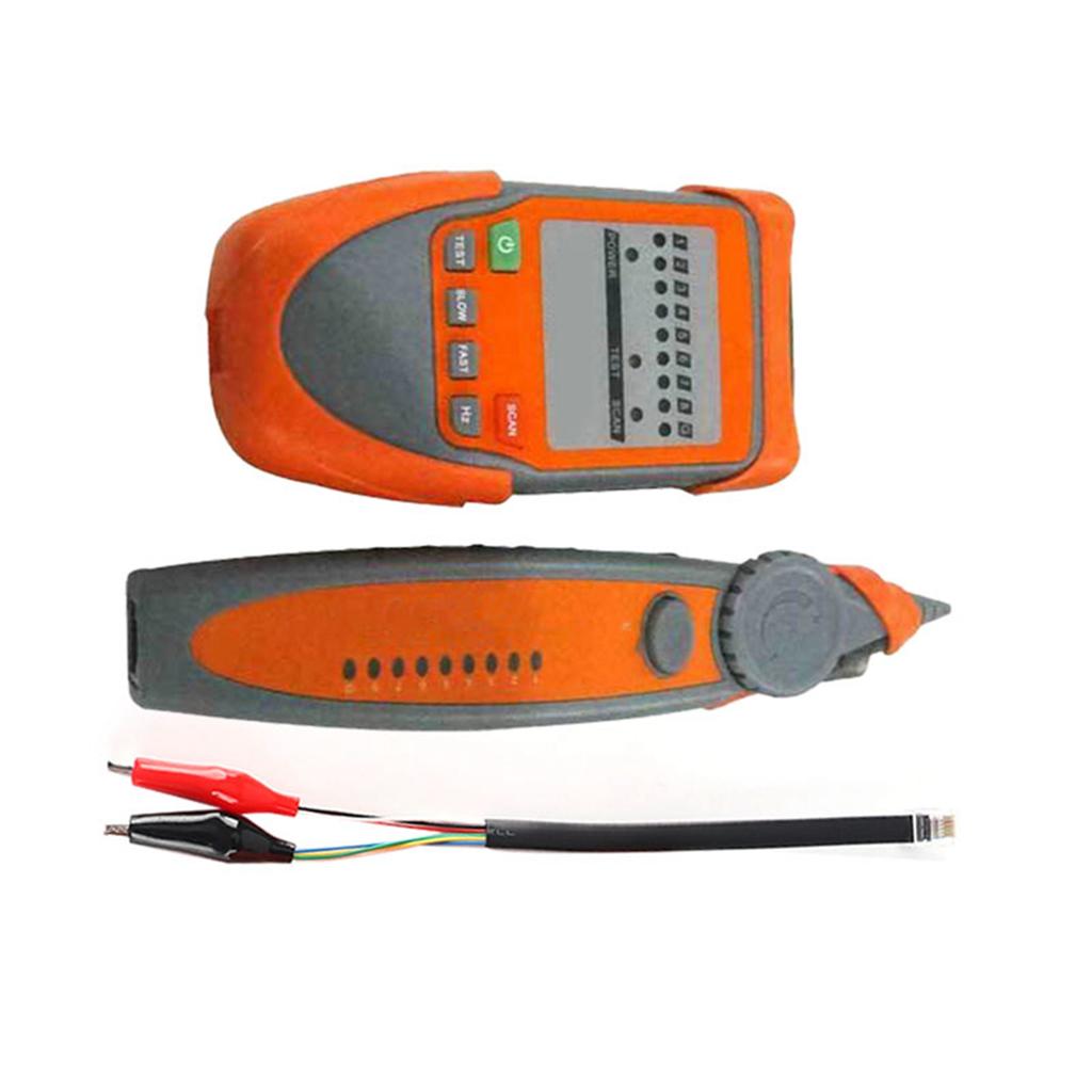 Netzwerkkabeltester Multifunktionaler visueller Fehlerdetektor Präziser Netzwerkleitungsfinder Draht