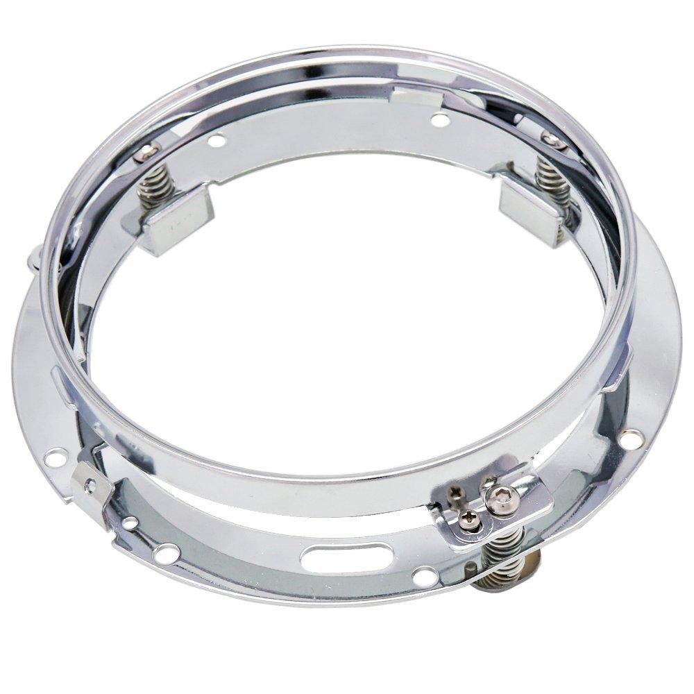 7inch Round Mounting Bracket Ring 7 inch led Headlight Bracket stainless steel For Motorcycle