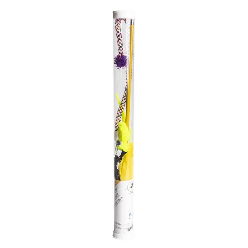EETOYS Retractable Cat Wand Toy Set