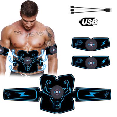 Stymulator mięśni brzucha EMS Elektryczny USB Akumulatorowy Pas Wibracyjny Brzucha Trener Mięśni ABS Slim Fitness Equipment
