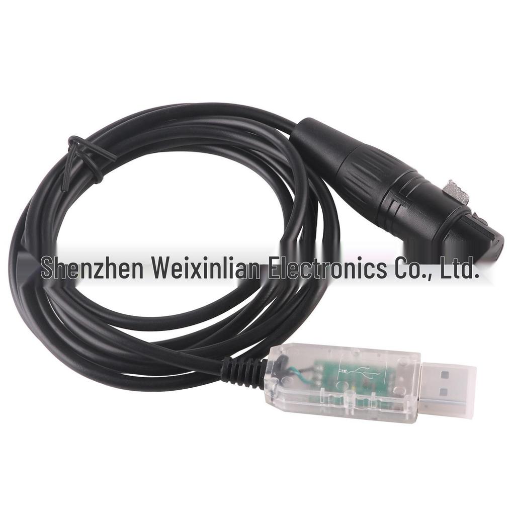 USB to DMX512 RS485 Stage Lighting Control and Debugging Cable