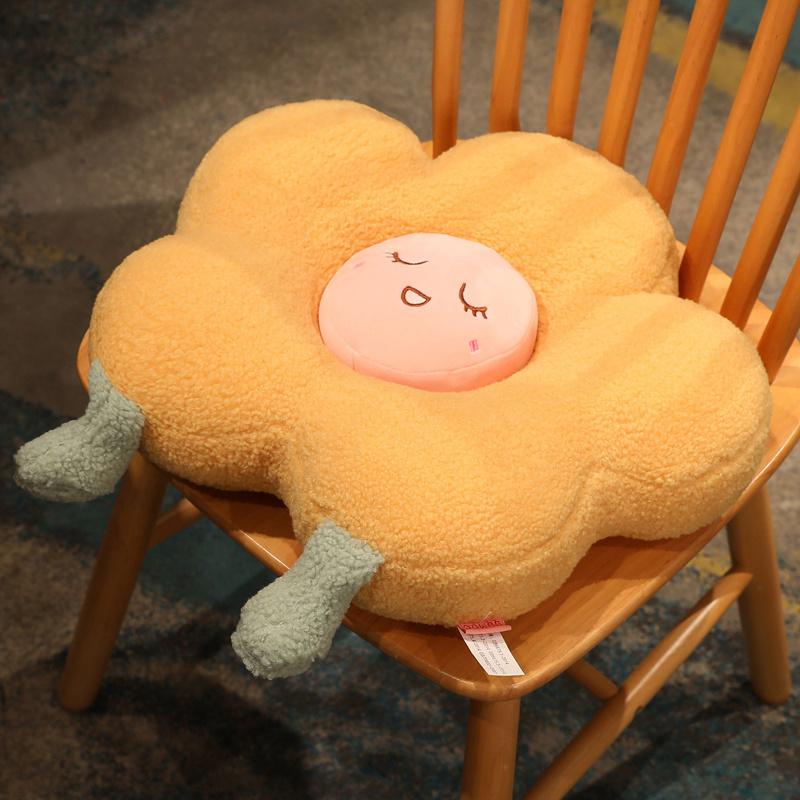 50cm Cute Plant Flower Plush Toy Pillow Soft Sofa Cushion Cute Girl Baby Birthday Companion Gift Creative Ornament