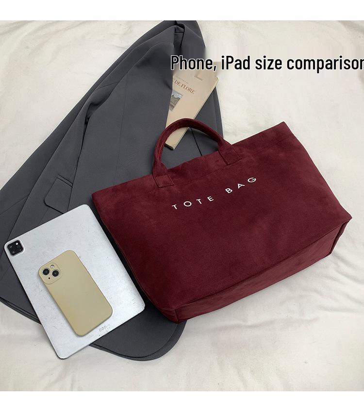 Trendige Cross-Border-Fashion-Tragetasche mit großem Fassungsvermögen – Leicht und vielseitig für den täglichen Einkauf und den Weg zur Arbeit