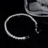 Zircon Round Geometric Flower Bracelet Vintage Style Bracelet Light Luxury High-End Hand Jewelry For Women