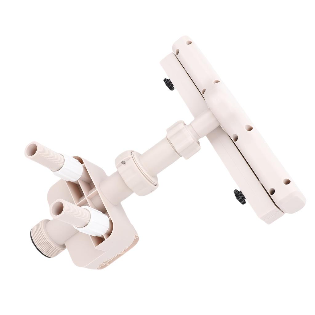 Above Ground Pool Fountain with LED Lights 360 Degree Pool Waterfall Fountain for Outdoor Decor Relaxation