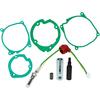 12V Glow Plug Repair Kit, 8pcs 2KW/5KW/8KW Diesel Parking Heater Gaskets Ceramic Glow Plug Heater Repair Parts Glow Ignition Plug Service Kit Heater