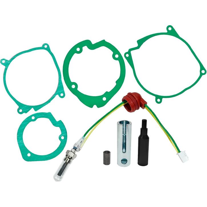 12V Glow Plug Repair Kit, 8pcs 2KW/5KW/8KW Diesel Parking Heater Gaskets Ceramic Glow Plug Heater Repair Parts Glow Ignition Plug Service Kit Heater