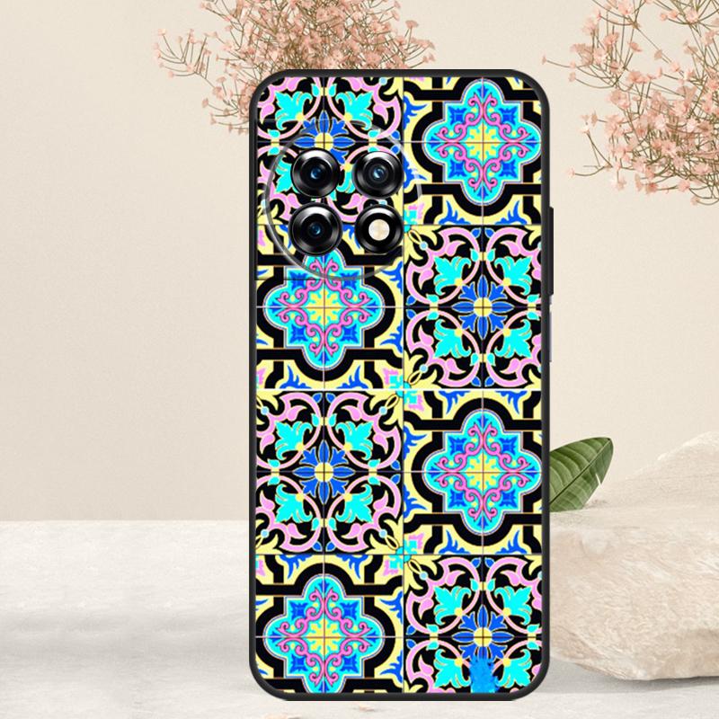 Moroccan Mosai Tile Pattern Case For OnePlus 15R 13R 13T 15 13 12 12R 11 10T 8 9 10 Pro Nord 5 CE 4 3 Lite N20 N30 Cover