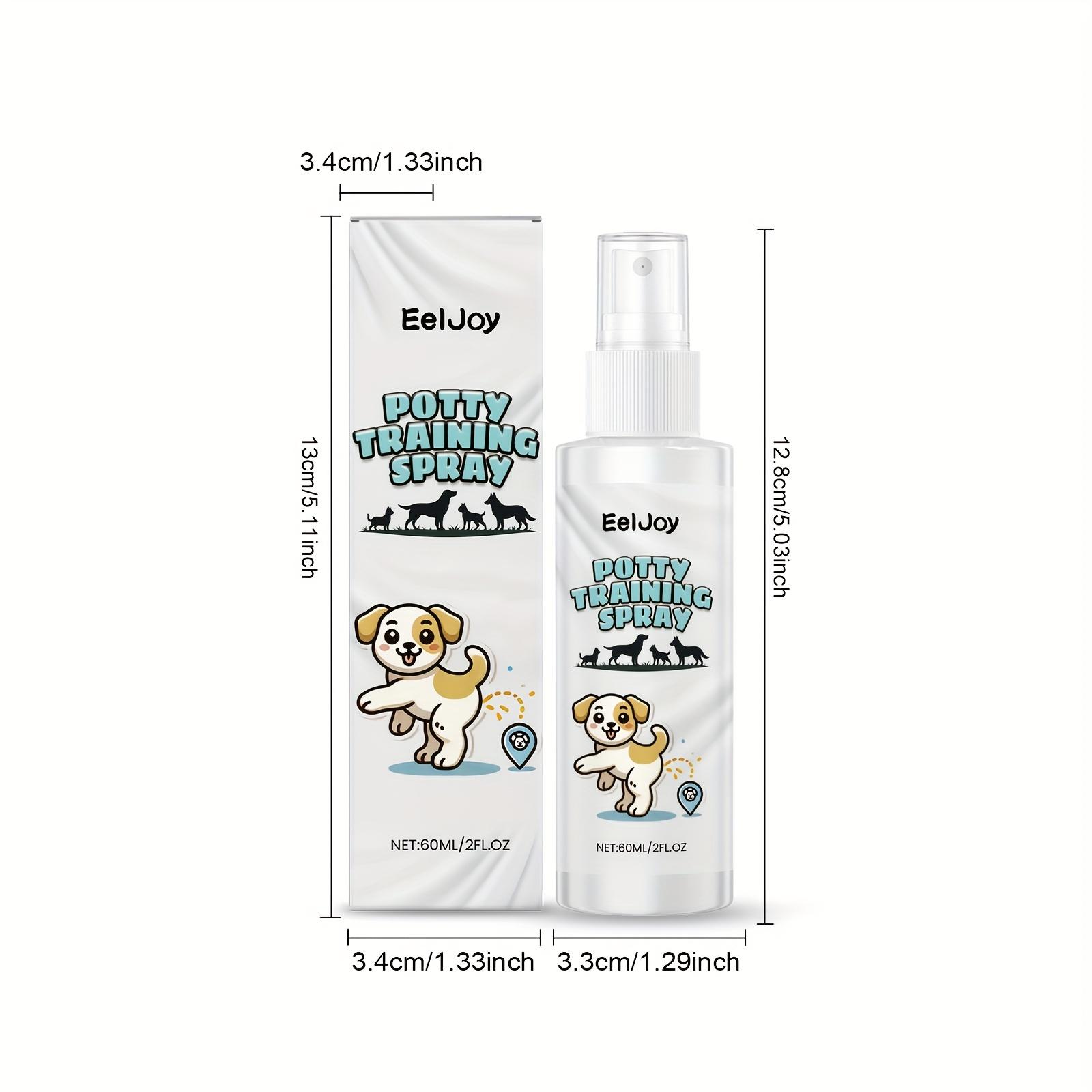 Спрей для приучения собаки к туалету Щенячий туалетный тренинг Помощь для приучения к туалету Домашний уличный лоток для домашних животных Привлекающий спрей для собак белый