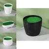 Simulation Ceramic Oval And Square Plastic Flower Pots For Small Foliage And Desktop Decor