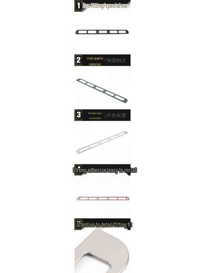 MG5 Model Sunroof Handle Decorative Frame - Roof Buckle Handle Armrest Sequin Sticker
