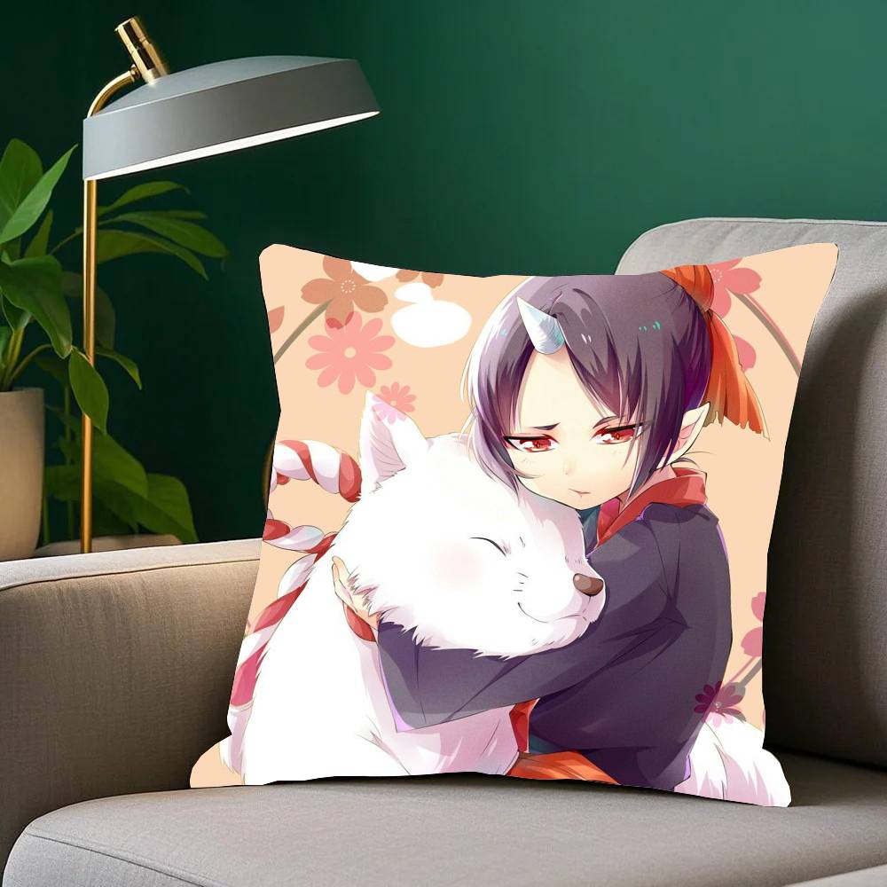 Hozuki's C-Coolheadedness Anime Pillow Case Home Decor Throw For Sofa Bed Car Room Decor Gift Idea