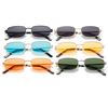 Metal Frame Small Square Sunglasses Vintage Style Lightweight Durable Frame UV Protection Glasses for Outdoor Activities