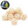 Sepak Takraw Toy   Rattan Safe and Harmless   Small Animal Chew Toy for