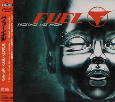 CD FUEL - Something Like Human  ESCA8269 Epic 2001 Japan ObiRock Begagnad