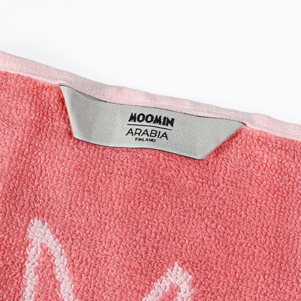 Arabia Bath Towel, 70cm X 140cm, Moomin Love, Pink, 1072617, Scandinavian Style, Finland [Parallel Import]