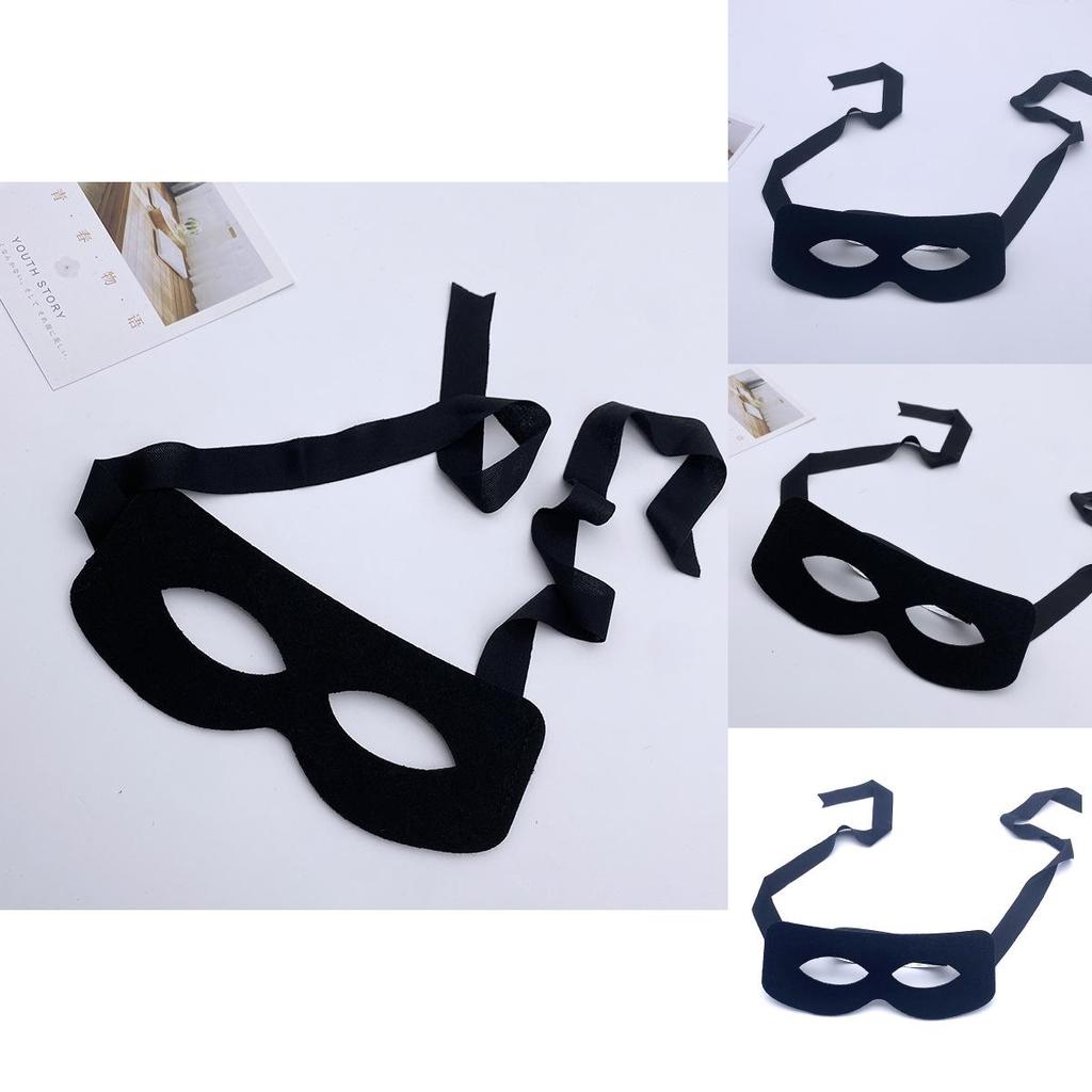 Cosplay Zorro Mask Eye Cover Fabric Material For Costume Parties And Themed Celebrations