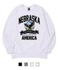 CREAM SODA LAB Crsdel Nebraska Sweatshirt Light Grey (Fleece-Lined Or Non-Fleece-Lined)