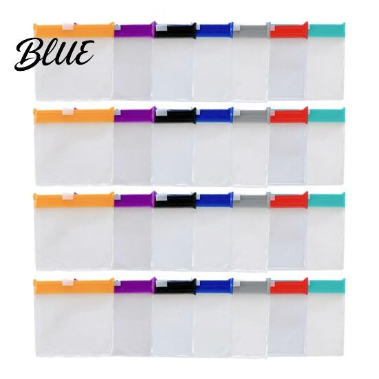 Small Zipper Storage Bag Slide Lock Medicine Bags Compact Travel Pill Pouch Set Accessory Reusable EVA Waterproof Bag for Items Organization
