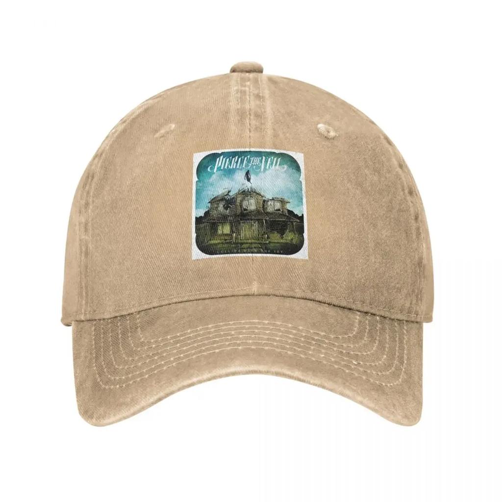 Pierce The Veils Baseball Cap Collide With The Sky Poster Camping Cool Trucker Hat Unisex Men Street Style Sunshade Cap