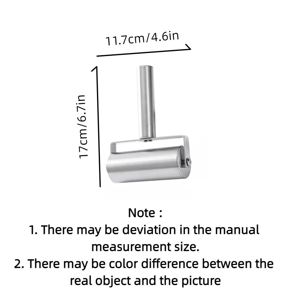 Flour stick multifunctional stainless steel T-shaped rolling pin, non stick baking dumpling skin rolling pin, pressure rolling p