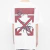 OFF-WHITE Oversized Fit Arachno Arrows T-Shirt White Men Streetwear OMAA038S201850010124