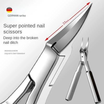 Sharp Toenail Ingrown Cuticle Nipper Nail Clipper Edge Cutter Scissor Nail Pliers Tool Dead Skin Remover Pedicure Manicure Tools