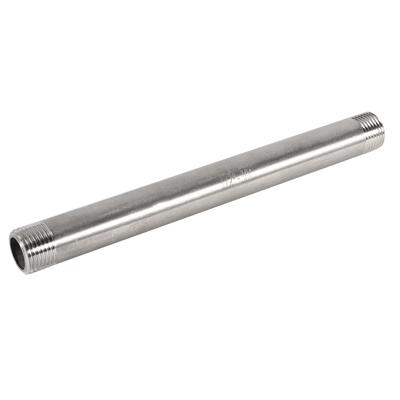 Stainless Steel BSP Male X Male Threaded Adaptor Pipe Fitting(12")