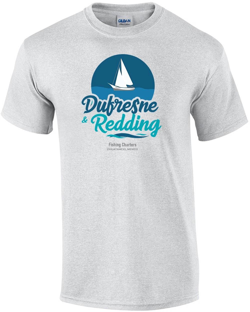 Дюфрейн и Реддинг - Рыболовные чартеры - Побег из Шоушенка - Футболка 90-х 3XL
